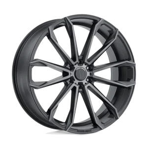 Status Wheels – MASTADON – Gunmetal – 22″x9.5″ 15mm – All weather Wheels – 2295MST156140B12